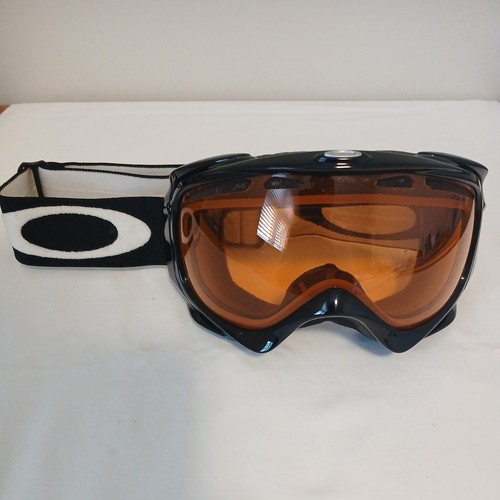Oakley Ambush Snow Goggles Black Frame Orange Lens