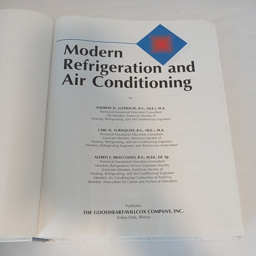 Modern Refrigeration and Air Conditioning (2004, Hardcover) - photo 3
