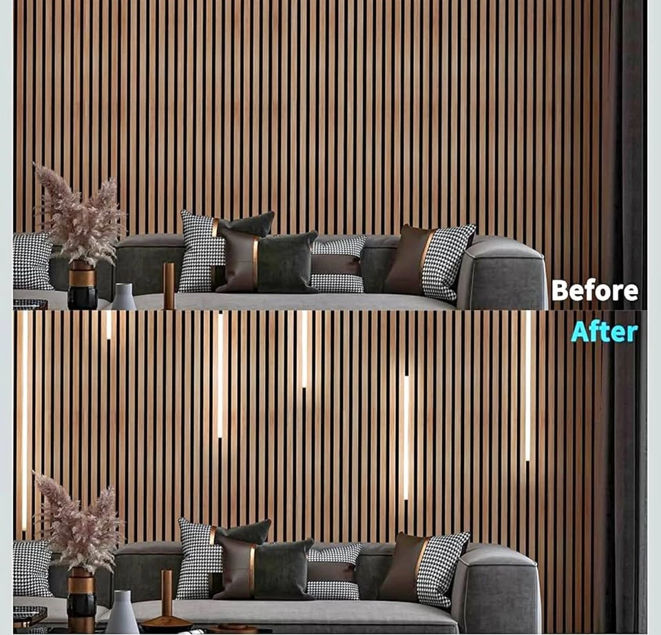 LED Wall Panel Strip Light Kit