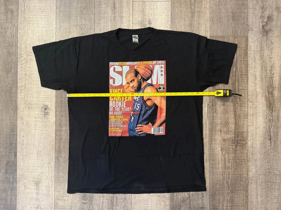 Vince Carter Toronto Raptors Slam Magazine Cover T-Shirt 2XL XL - photo 4