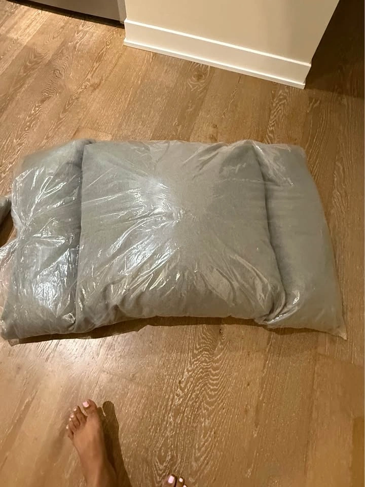Brand New Grey Egg Chair Cushion Set - photo 2