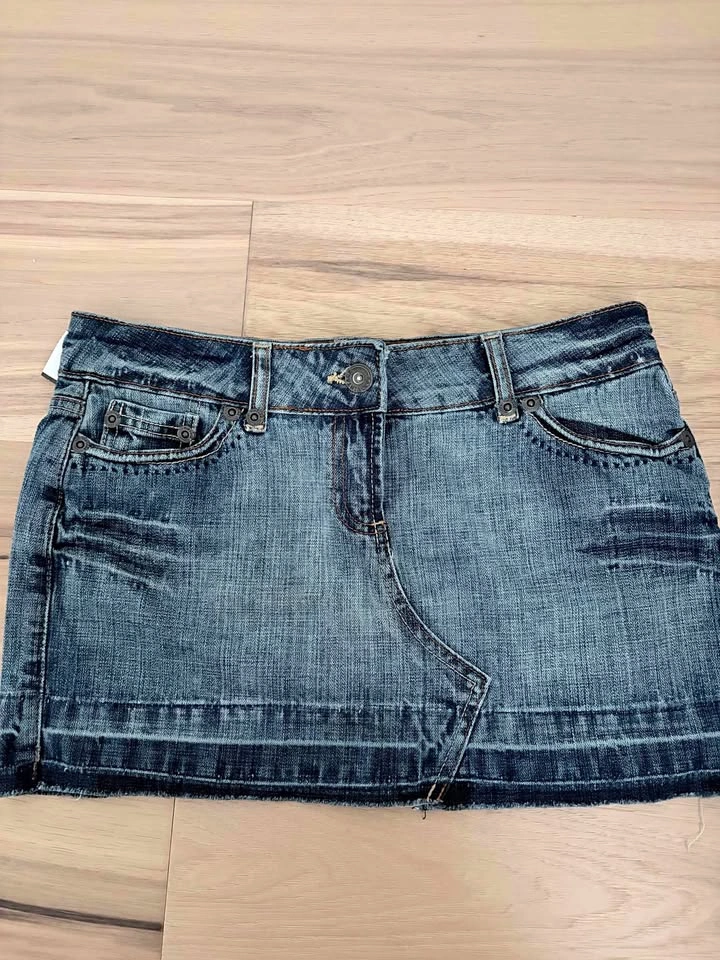 Vintage Denim Skirt