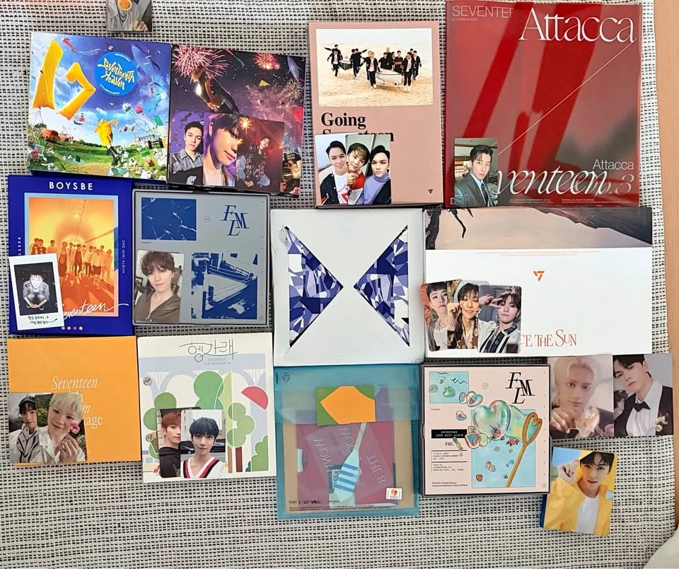 SEVENTEEN Albums
