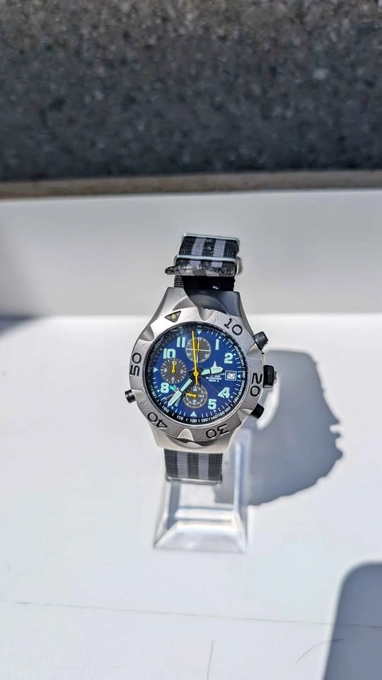 Chase Durer Blackhawk top gun mach 3 watch