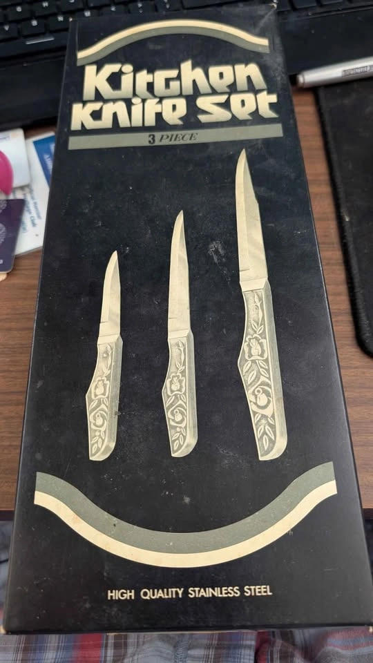 1960's Japanese kitchen knife set - photo 2