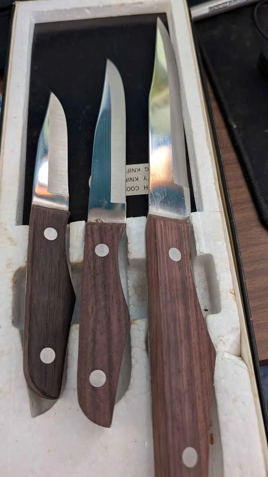 1960's Japanese kitchen knife set - photo 3