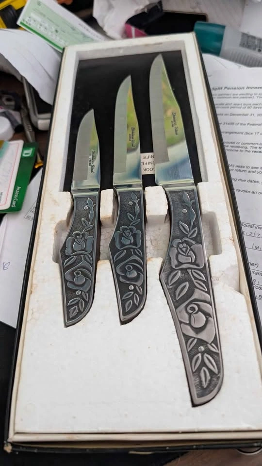 1960's Japanese kitchen knife set - photo 4