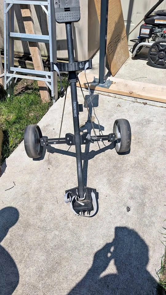 spalding pull golf cart