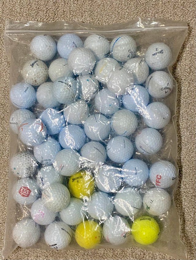 Assorted Golf Balls (over 50 balls)