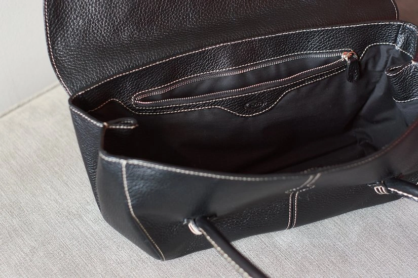 Tod's black leather shoulder bag - photo 5