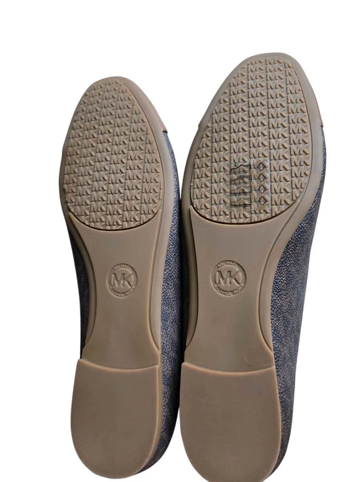 Michael Kors Whitney Flex Ballet Flats Brown Logo MK Size 7.5 - photo 4