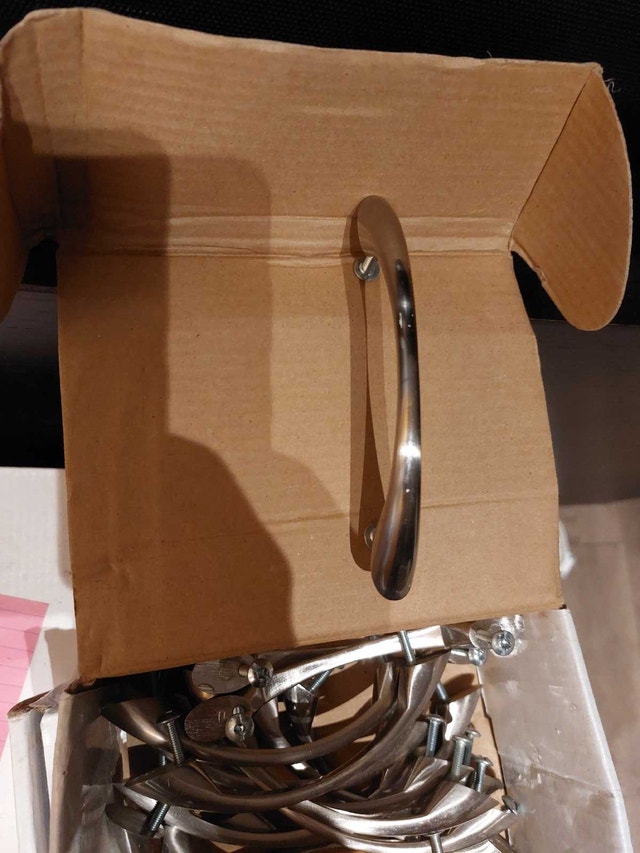 cabinet handles door pulls stainless steel - photo 2