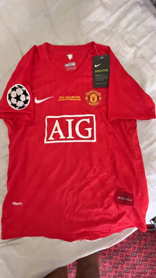 Ronaldo Man United Jersey