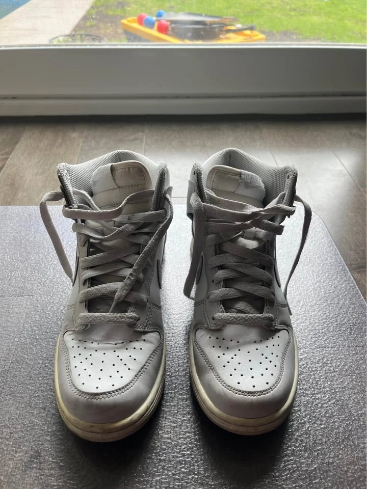 Nike Dunk High “Vast Grey” 5.5Y - photo 2