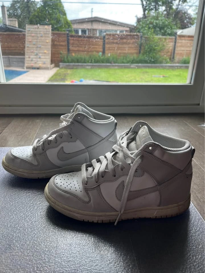 Nike Dunk High “Vast Grey” 5.5Y - photo 3