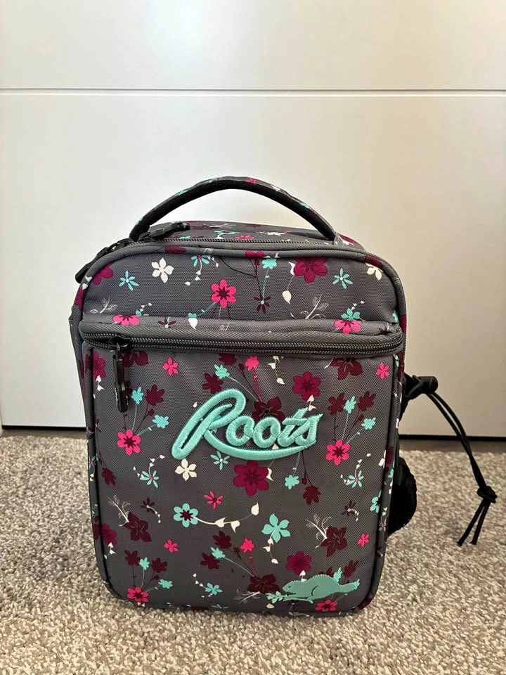 Roots Insulated Lunch Bag with Containers