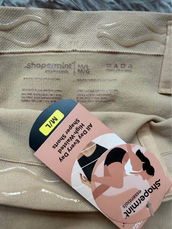 Shapermint High Waisted Shaper Shorts Leggings M/L - photo 2
