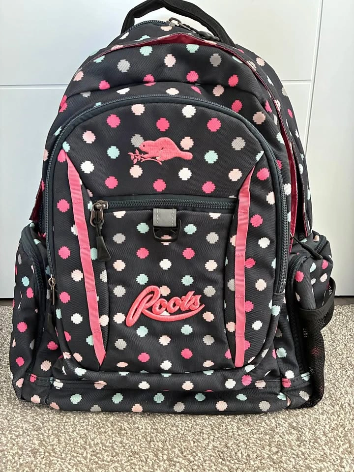 Roots Polka Dot Backpack