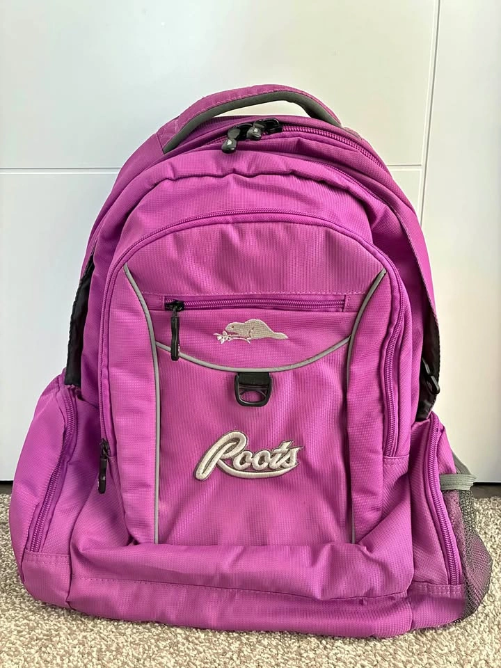 Roots Purple Backpack