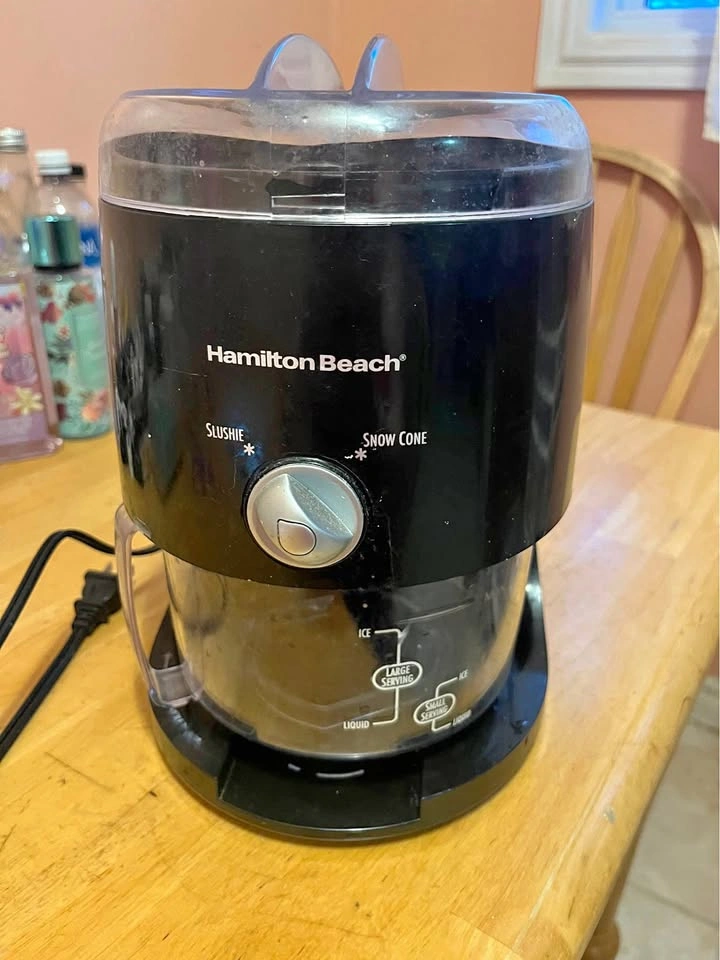 Hamilton beach slushie machine