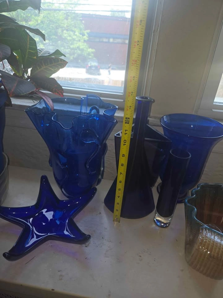 Cobalt Blue Art Glass Pieces – Mix & Match or Bundle! - photo 3