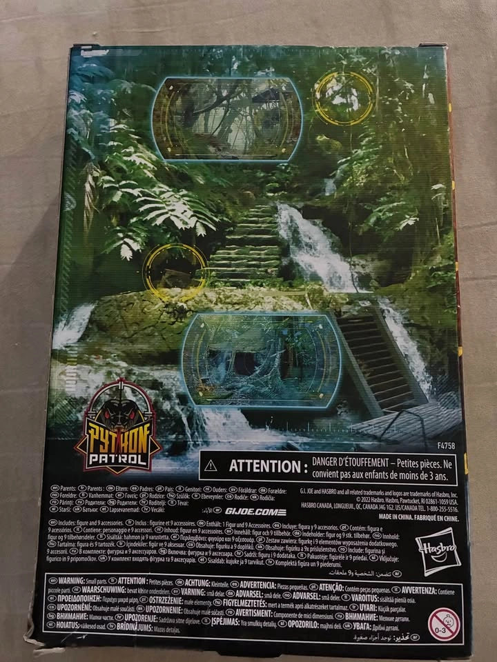 G.I. Joe Classified Series Python Patrol Officer Target Exclusiv - photo 2