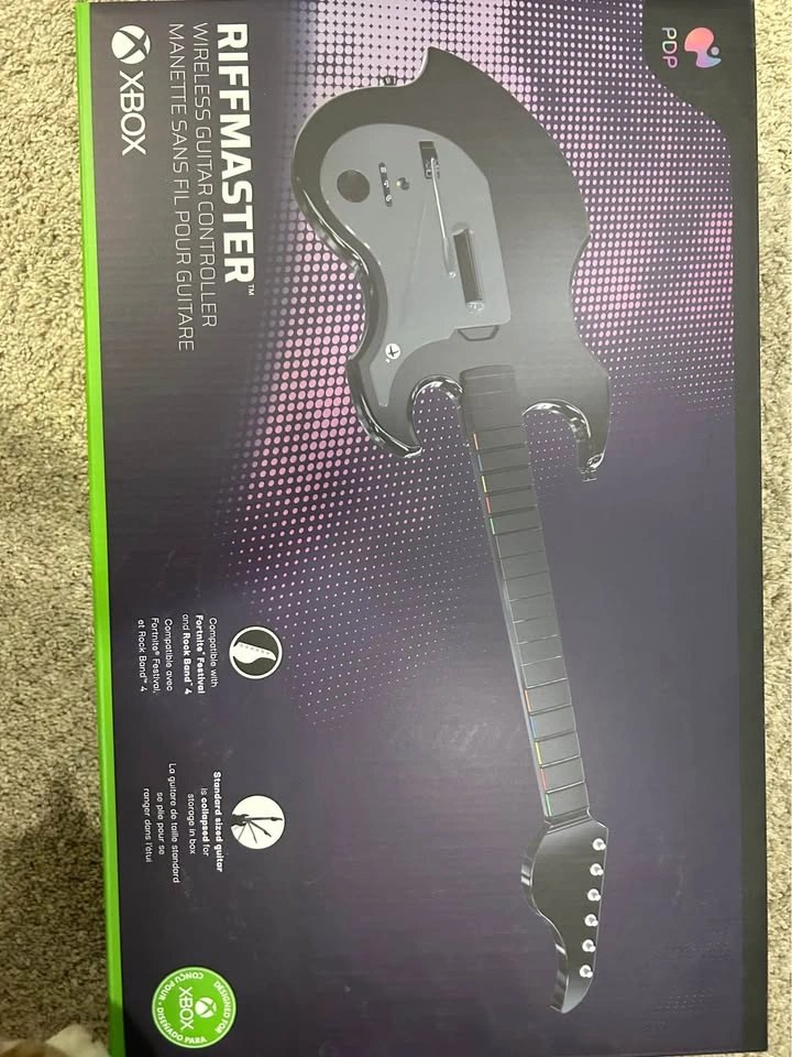 PDP Riffmaster Wireless Guitar Controller (Xbox) – Like New - photo 2