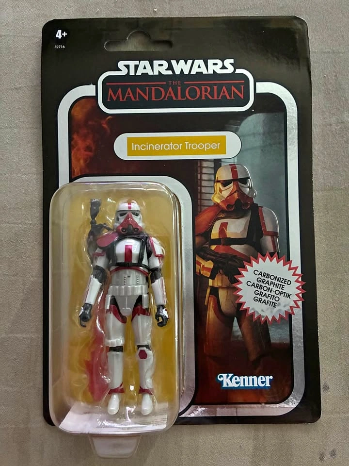 Star Wars The Vintage Collection Incinerator Trooper Carbonized