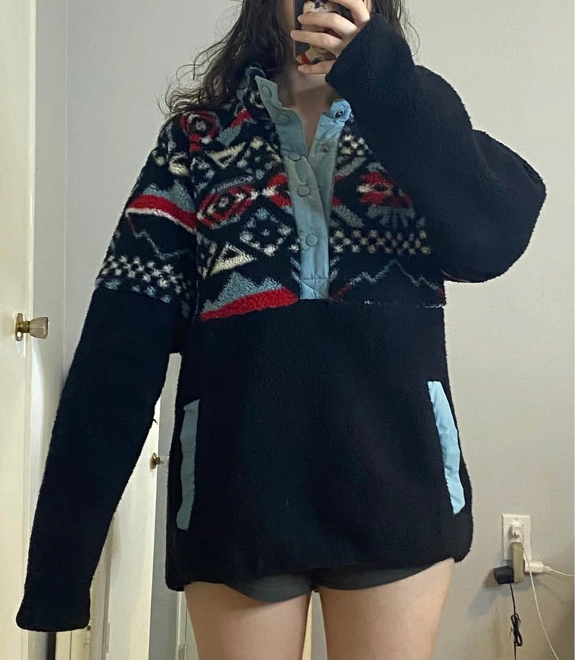 Columbia Sherpa Fleece Pullover Size Large - photo 2