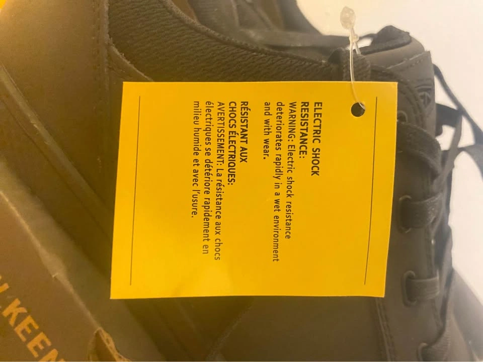 Keen CSA Destin Low Steel Toe Work Shoes Men's 11 Black - photo 4