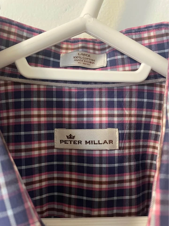 Mens Button Down Shirt Large - photo 3