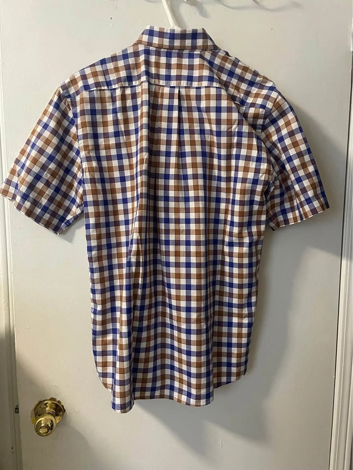 Mens Button Down Shirt Large - photo 2