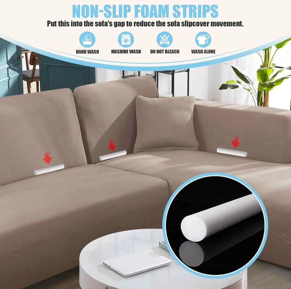 Sectional Sofa Cover with Cushion Covers - Camel colored - photo 2