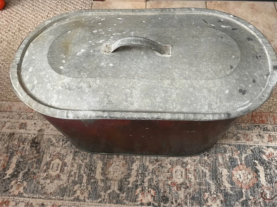 Antique copper boiler - photo 4
