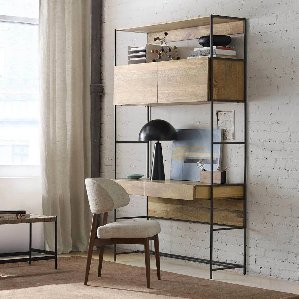 West Elm Industrial Desk and Shelf - photo 2