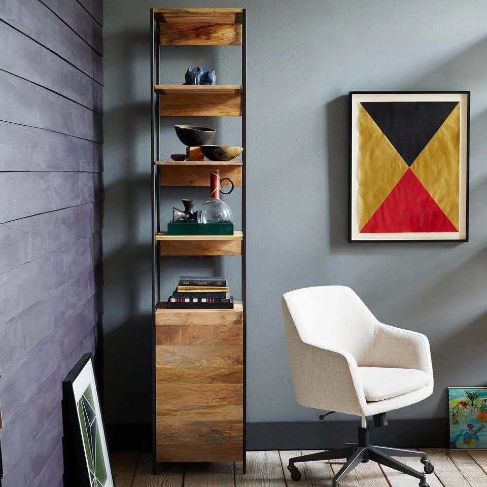 West Elm Industrial Desk and Shelf - photo 4