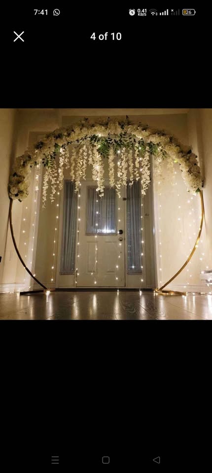Arch and arch LED lights for sale - wedding, event decor - photo 3