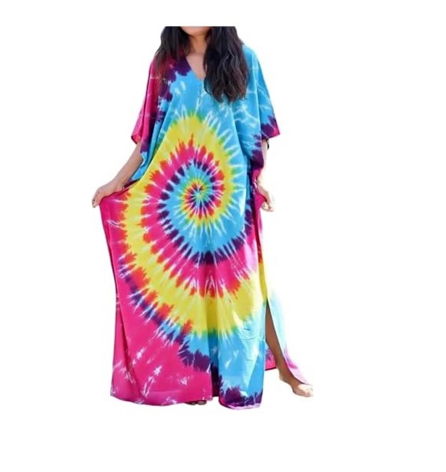 KAFTAN MOO MOO BEACHWEAR SWIMWEAR - ONE SIZE