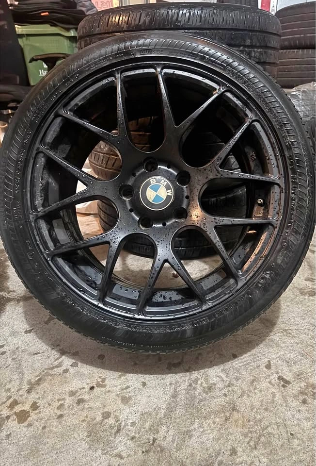 BMW F30 17” OEM Alloy Wheels + Pirelli Tires - Complete Set