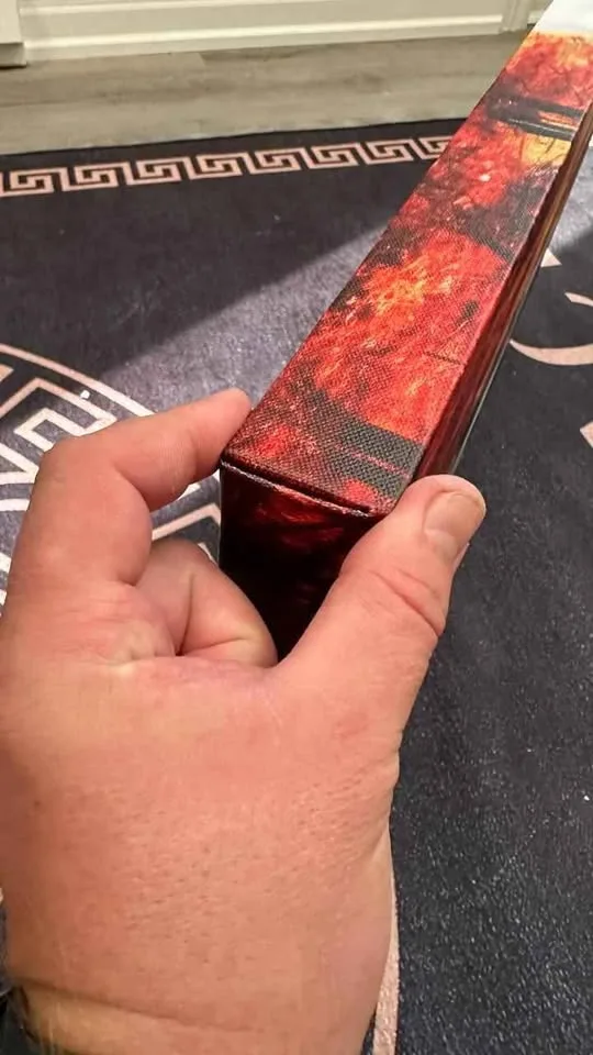 Wall art Waterfall, museum grade wrapped canvas picture image indicator(5)