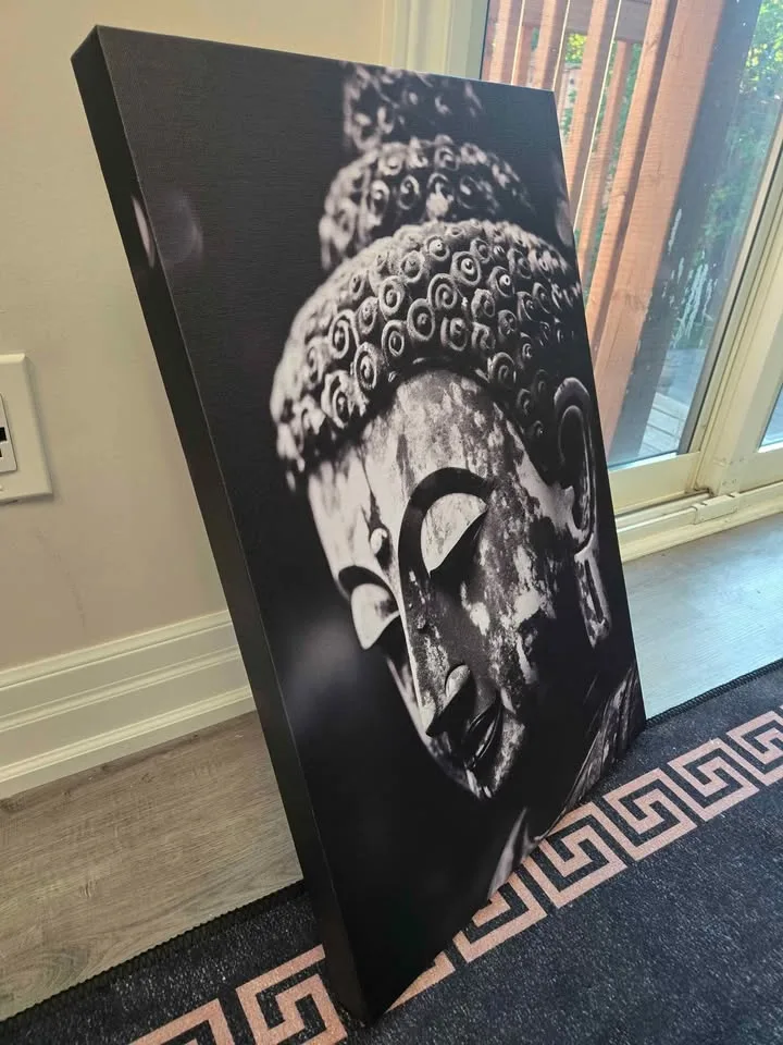 Wall art Budda  wrapped canvas picture. It's available if image indicator(2)