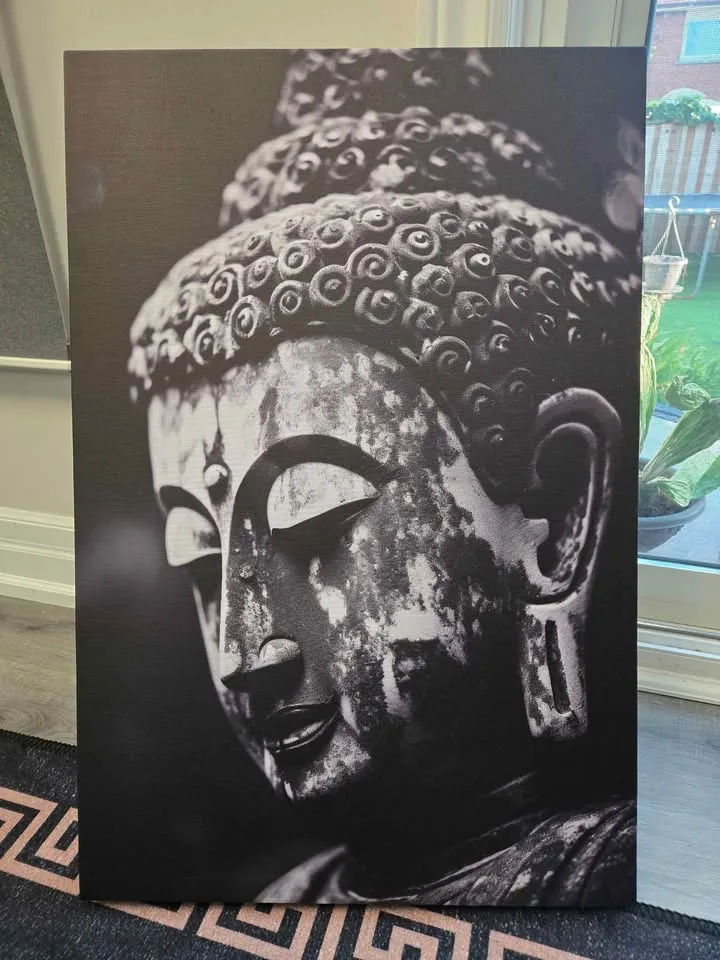 Wall art Budda  wrapped canvas picture. It's available if image indicator(3)