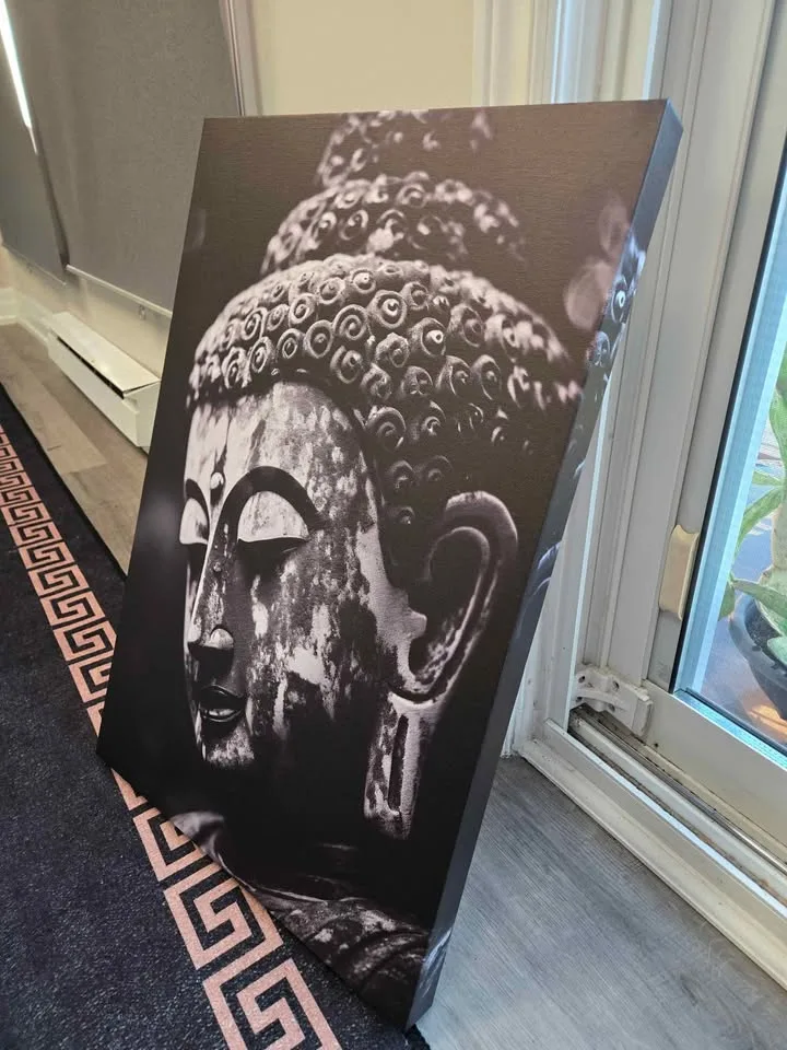 Wall art Budda  wrapped canvas picture. It's available if image indicator(4)