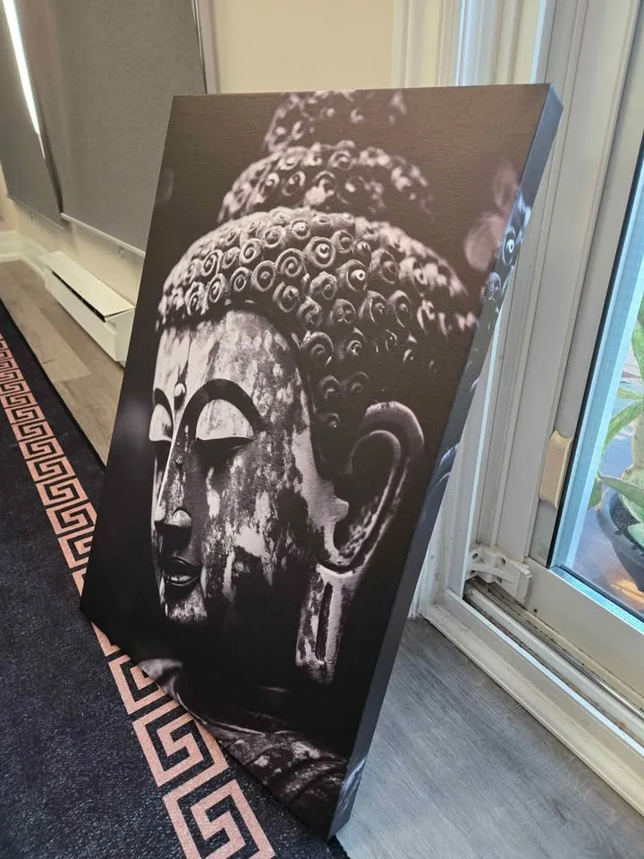 Wall art Budda  wrapped canvas picture. It's available if image indicator(5)