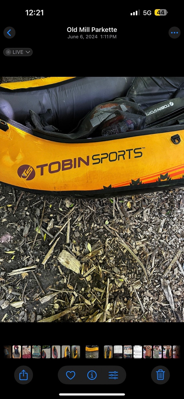 Tobin Sports WaveBreak Inflatable Kayak – Sunset Color - photo 2