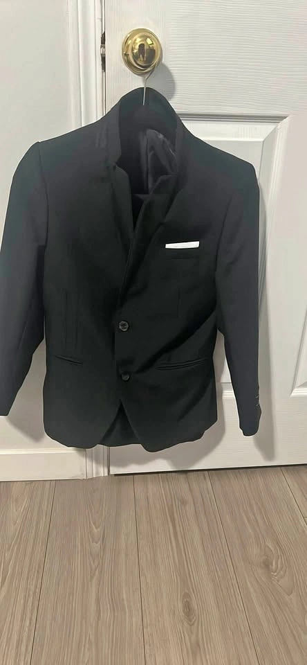 Kids black suit set