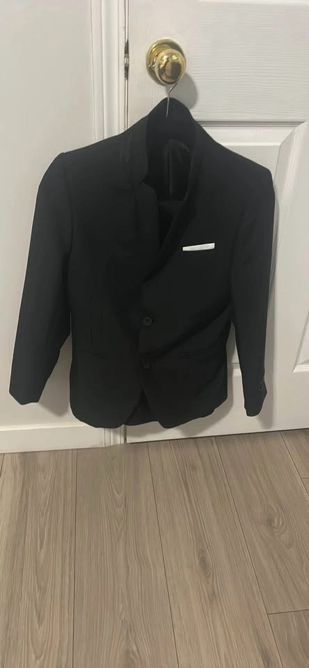Kids black suit set - photo 2