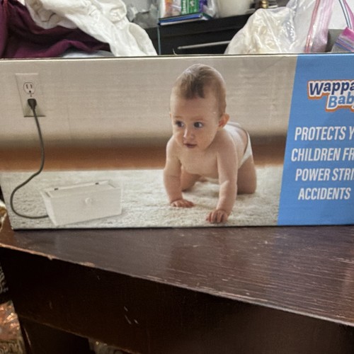 wappa Baby Power Strip Cover Box Child Safety Cover, White - photo 2