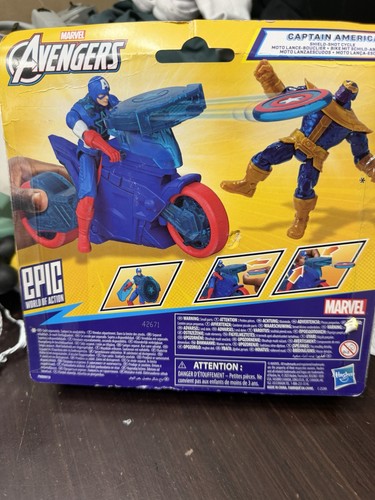 Hasbro Avengers Epic World of Action Captain America Set - photo 2
