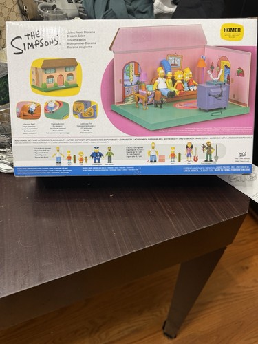 JAKKS Pacific The Simpsons Living Room Diorama Playset w/ Homer - photo 2